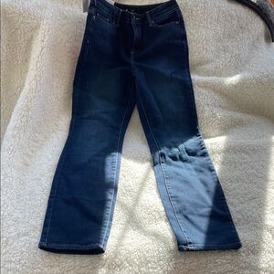 Classic Navy Women's Straight Jeans